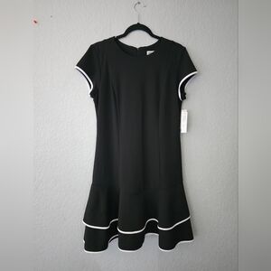 Shelby & Palmer Black Dress Size 12 NWT Made Of Spandex And Polyester